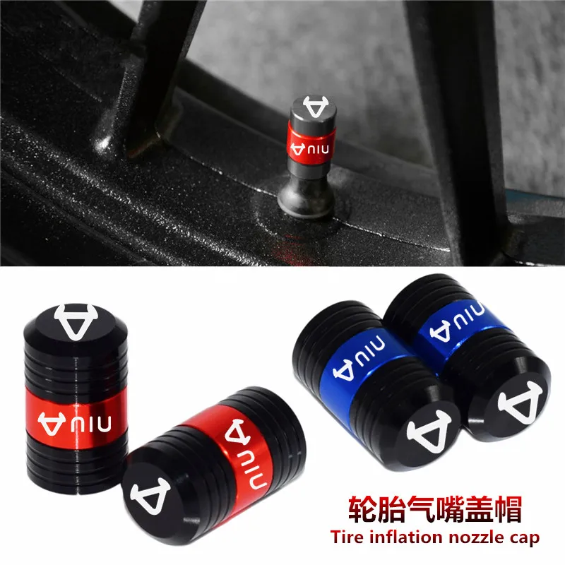 Мотоциклетные аксессуары колпачки клапанов колпачков для колесных шин NIU N1 N1S M1 U1