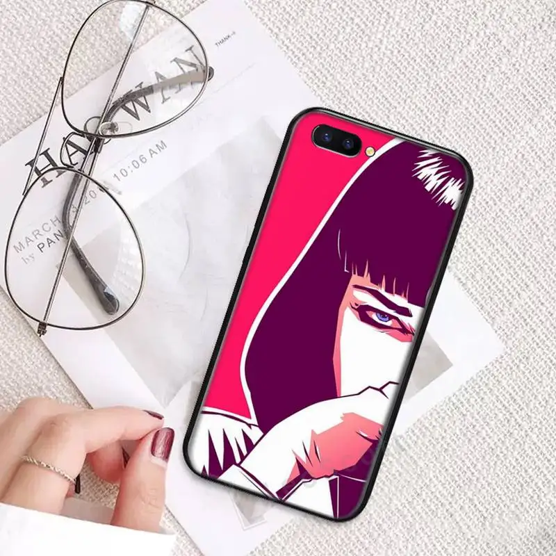 

Pulp Fiction Phone Cases For OPPO R9 R11 R15 R17 RENO Realme S PLUS Normal 2z 3 5 C2 pro Soft Silicone Shell Cover Funda capa