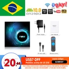 Приставка Смарт-ТВ T95 Max, Android 10, 6K HD, поддержка нескольких медиа-плееров, видео форматы, PK X96 max plus, ТВ-приставка android 2020