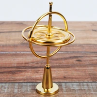 creative scientific learning metal finger gyroscope gyro top pressure relieve classic toy educational toy for children