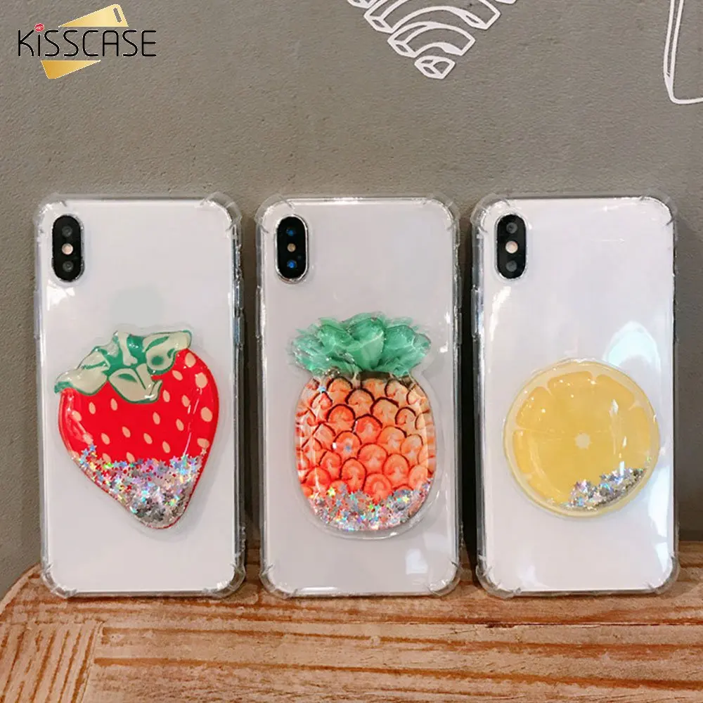 KISSCASE анти-осенний чехол для телефона samsung S9 S10 Plus J4 J6 2018 милый с сияющими блестками