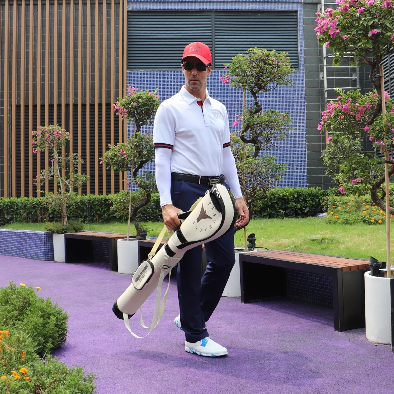 PLAYEAGLE Golf Gun Bag Light Weight Golf Avitation Bag Can Hold 6~7 Clubs Sunday Bag Big Capacity Stand Bags for Men Women