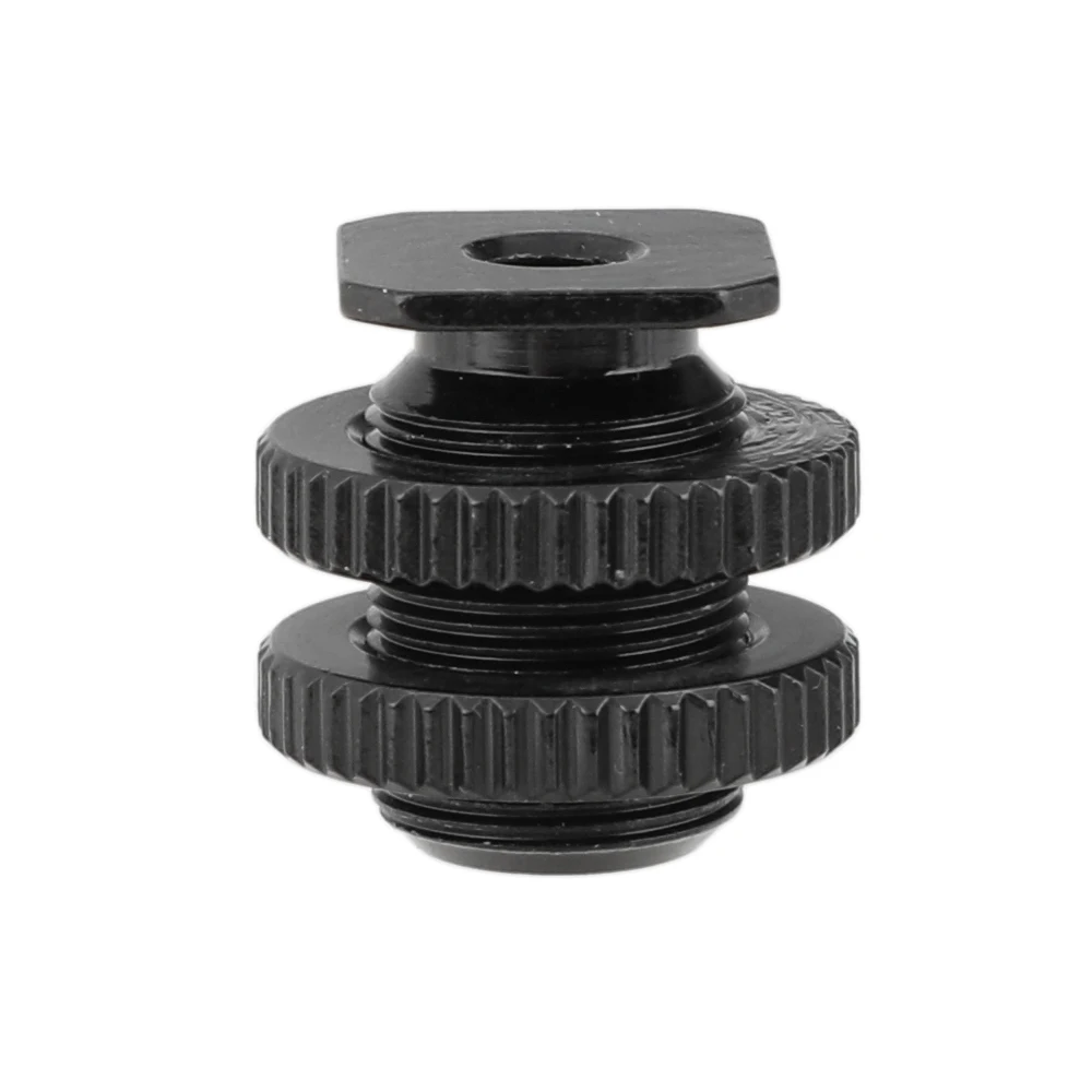 

Kayulin Aluminum Cold Hot Shoe mount to 5/8"-27 Microphone Adapter for Microphone