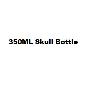 Стеклянный Череп дизайн 16 унций с ручкой бутылки - Цвет: 350ML Skull Bottle