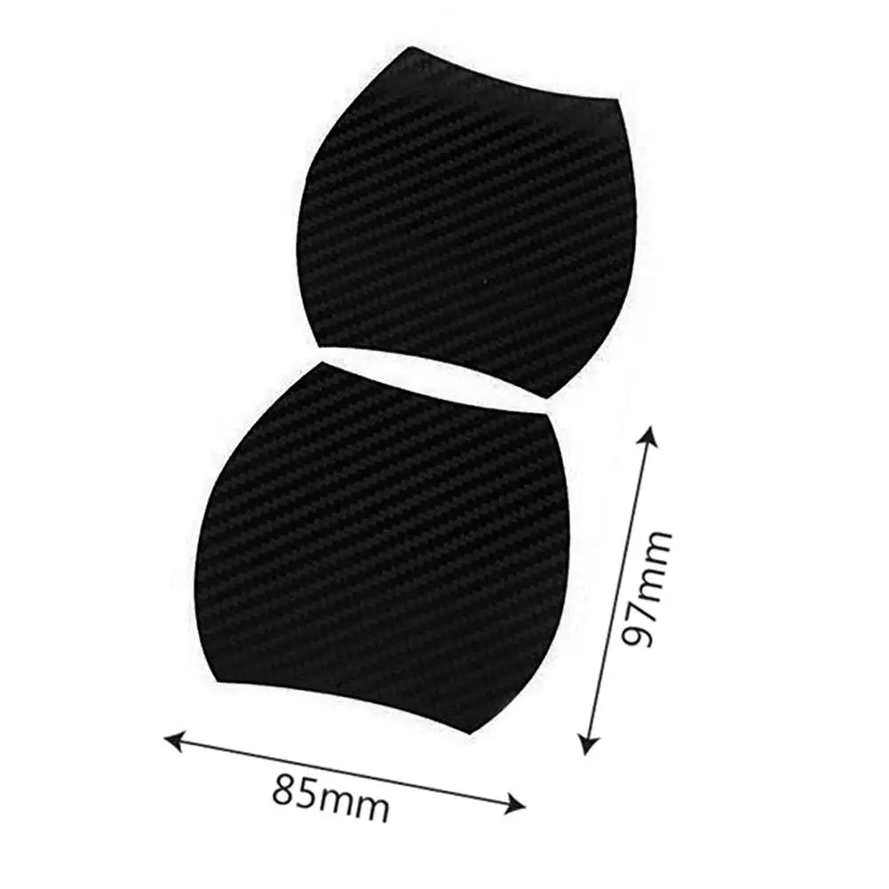 

Car Sticker 4 Pcs 3D Fiber Car Door Handle Paint Scratch Protector Sticker Auto Door Handle Scratch Cover Guard Protective Film