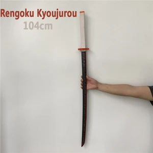 Японский меч киметасу no Yaiba 1:1, оружие, убийца демонов, Роман Гоку куююрский, косплей-меч, аниме нож ниндзя, Полиуретановая игрушка 104 см