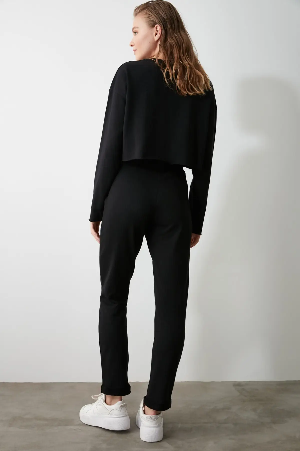 

Trendyol 100 Organic Cotton Basic Jogger Knit Sweatpants TWOAW21EA0177