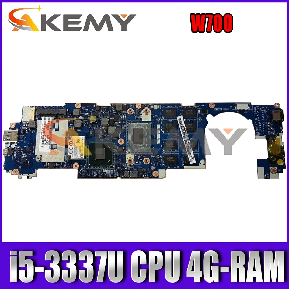 V1JV1 LA 9011P для ACER Iconia Tab W700 материнская плата портативного компьютера с i5 3337U