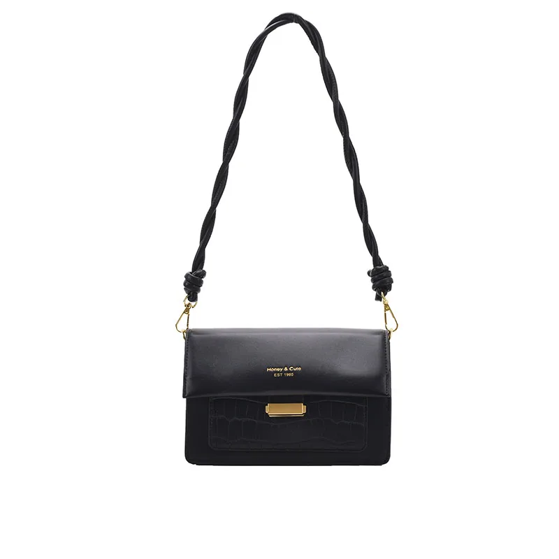 

Pu Leather Crossbody Bags for Women 2021 summer Travel Handbag Fashion Simple Shoulder Simple Bag Ladies Classic Cross Body Bag