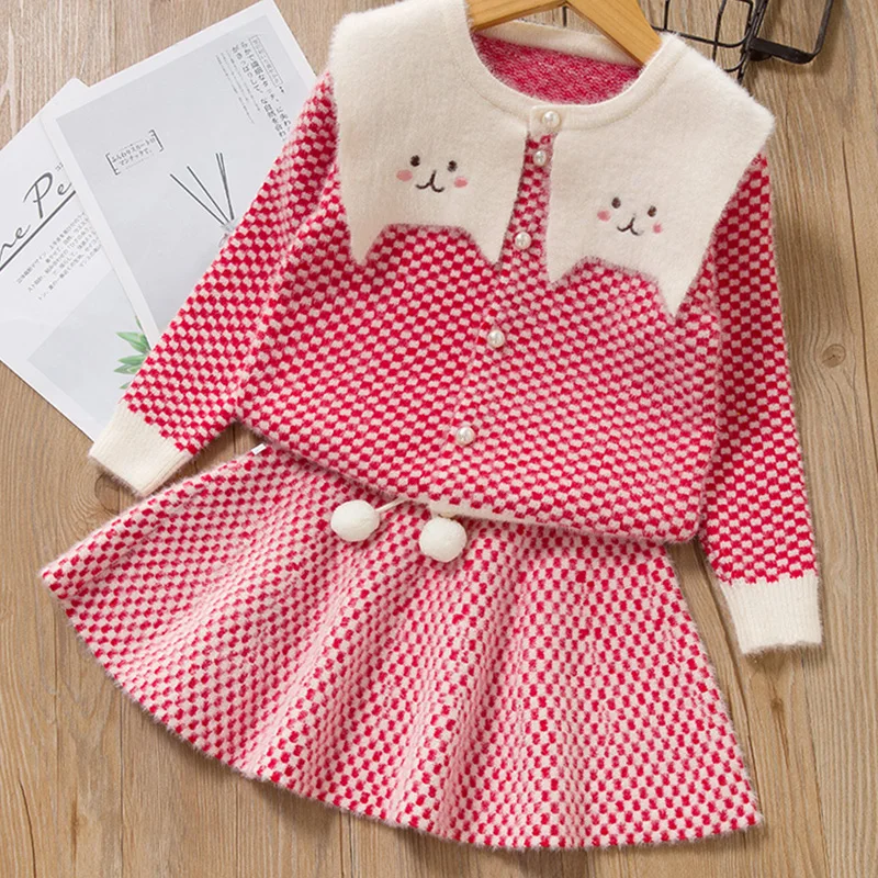 Платье для девочек Bear Leader новое зимнее платье принцессы милые клетчатые платья