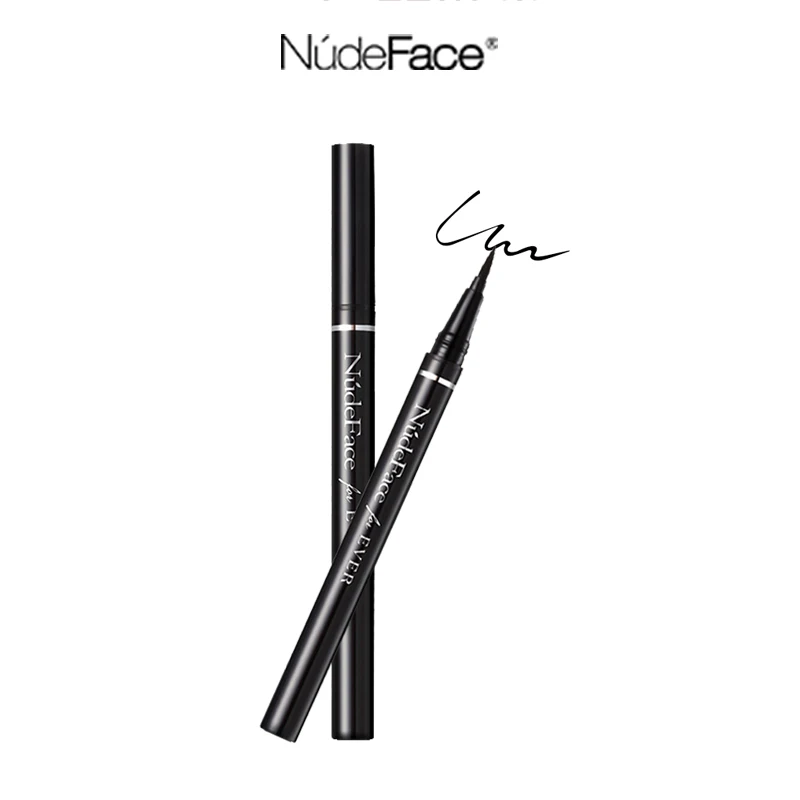 Черная Подводка для глаз карандаш водостойкая стойкая жидкая подводка макияж