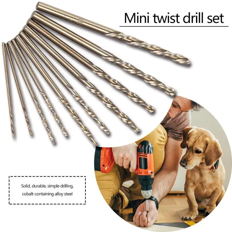 DIY ручная дрель спиральное сверло мини-сверло набор механические сверлильные
