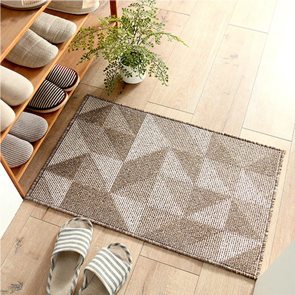 Внутренний дверной коврик нескользящий пылевсасывающий Коврик для прихожей