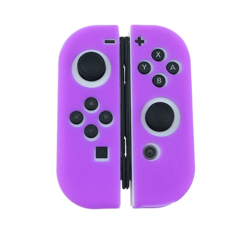 J-J Мягкий чехол YuXi для nyd Switch JOY CON силиконовый защитный чехол для NAND JOY-CON Противоскользящий защитный чехол - Цвет: J-J