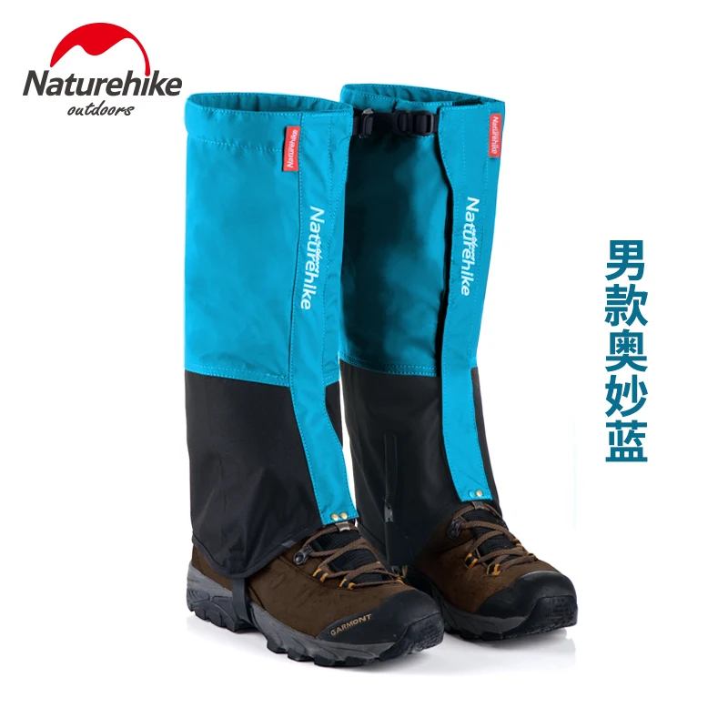 Naturehike походные гетры для походов, альпинизма, лыжного спорта, водонепроницаемые сапоги, гетры, теплые зимние гетры - Цвет: Men aomiao blue