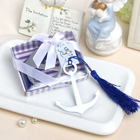 wedding giveaways for guest nautical themed anchor bookmark party favor gifts 10pcslot party decoration business event souvenir
