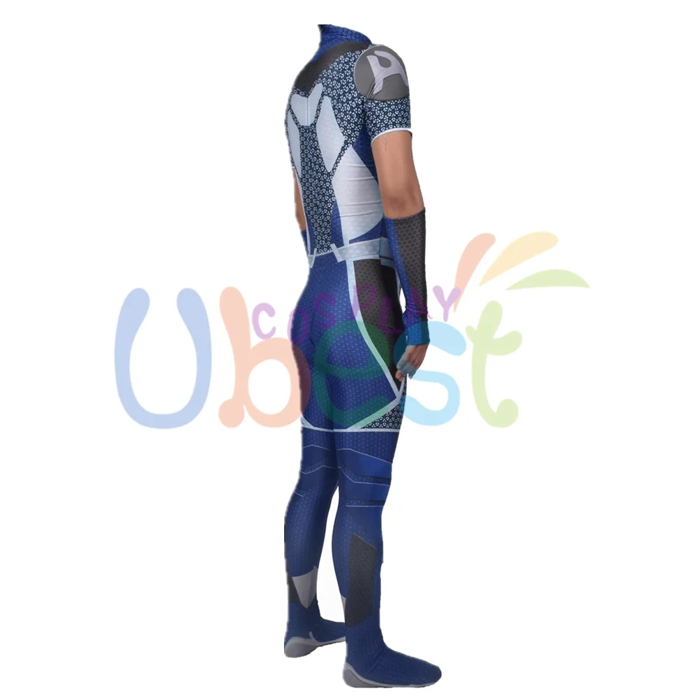 The Boys Cosplay Costume A-Train Seven Jumpsuit Bodysuit |