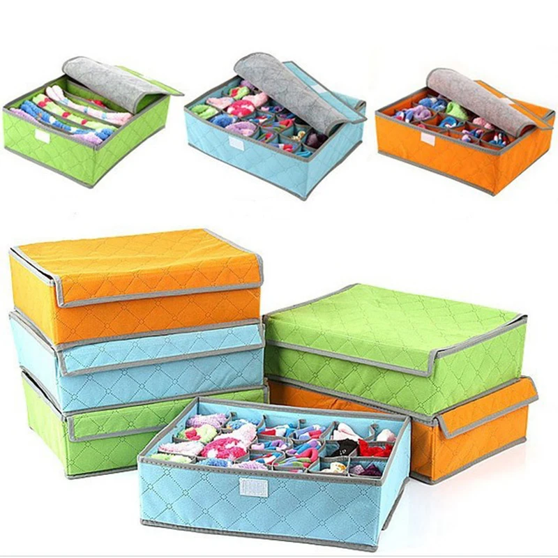 Мульти носки в сетку Органайзер коробка для хранения нижнего белья бюстгальтер