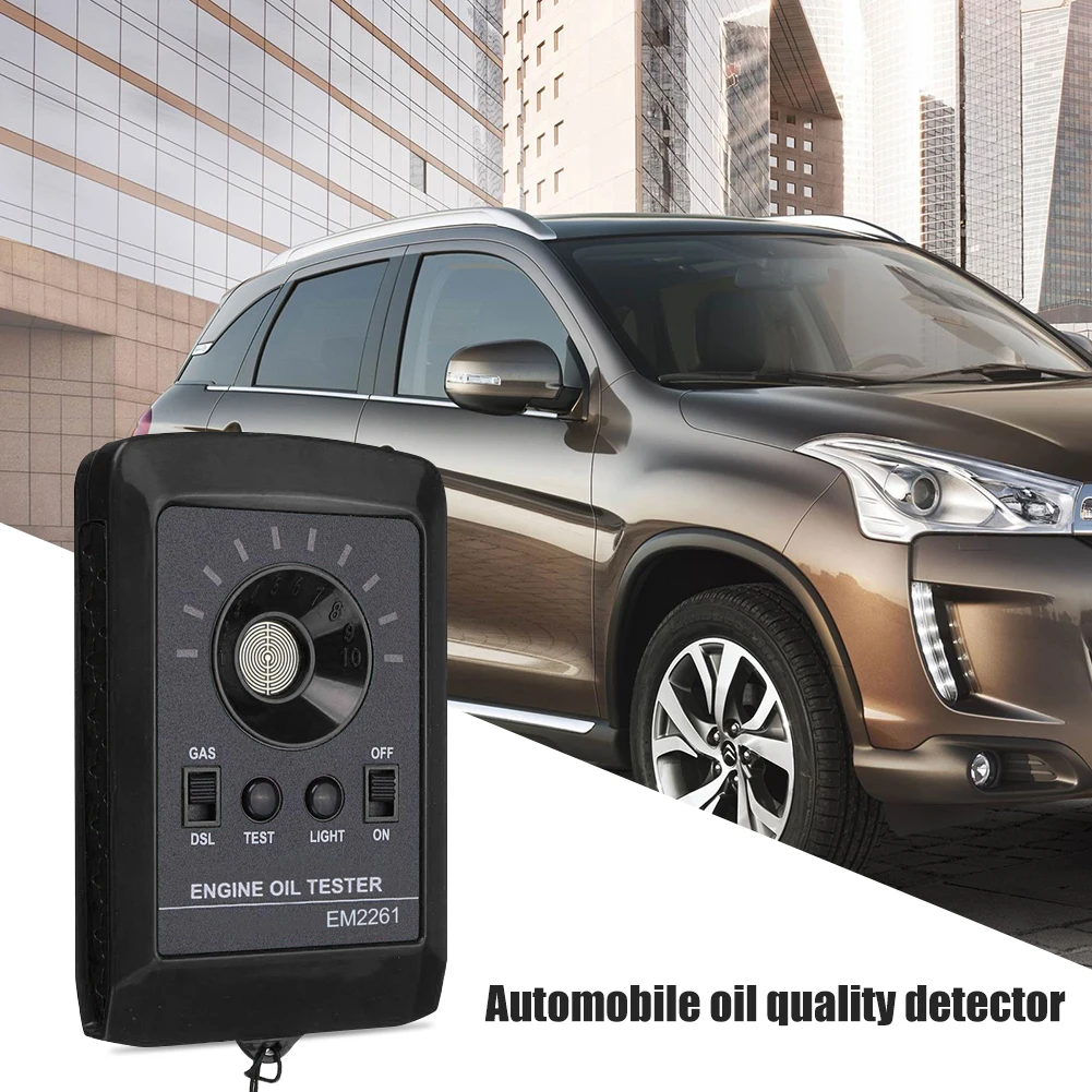 

OTO300 LED Car Oil Tester Automotive Engine Oil Quality Detector Analyzer Diesel Fluid Analyzer Inspection Tool