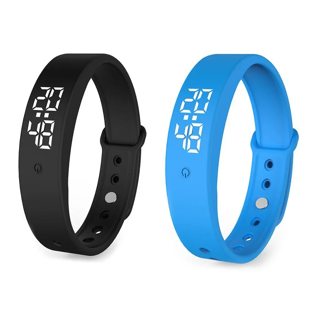 V9 Smart Bracelet Body Temperature Monitoring Precise Display Band Chargeable Accurate Watch | Электроника