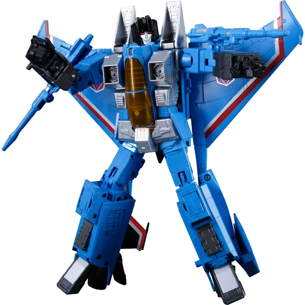 

Transformers Masterpiece MP-11T 40CM Thundercracker Destron Warrior Jet 17 KO Figure Model Children Gift Toys MP11T