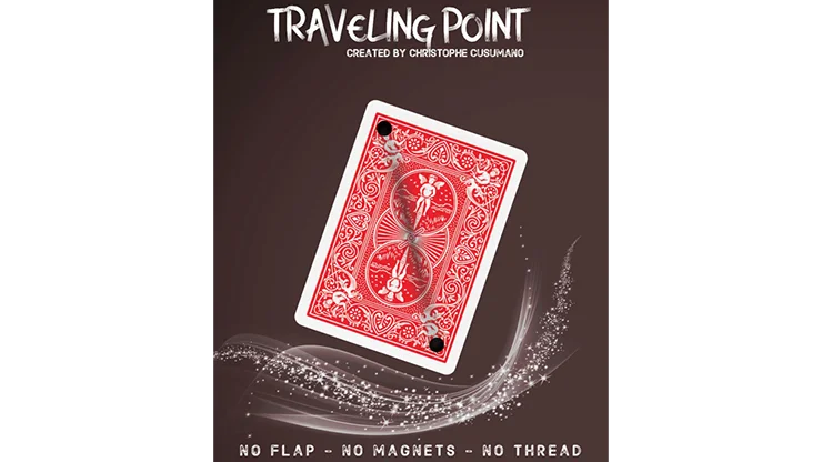 

2020 Traveling Point by Christophe Cusumano magic tricks-(magic instruction,no gimmicks,no prop include)