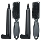 Водостойкая ручка для бороды, мужской наполнитель для окрашивания усов, инструмент для укладки бровей, водостойкая долговечная ручка для усов с кисточкой