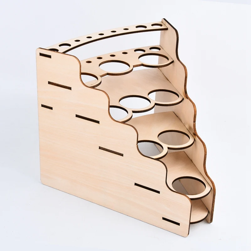 Деревянная подставка для хранения чернил 45 °|Подставки и стеллажи| |