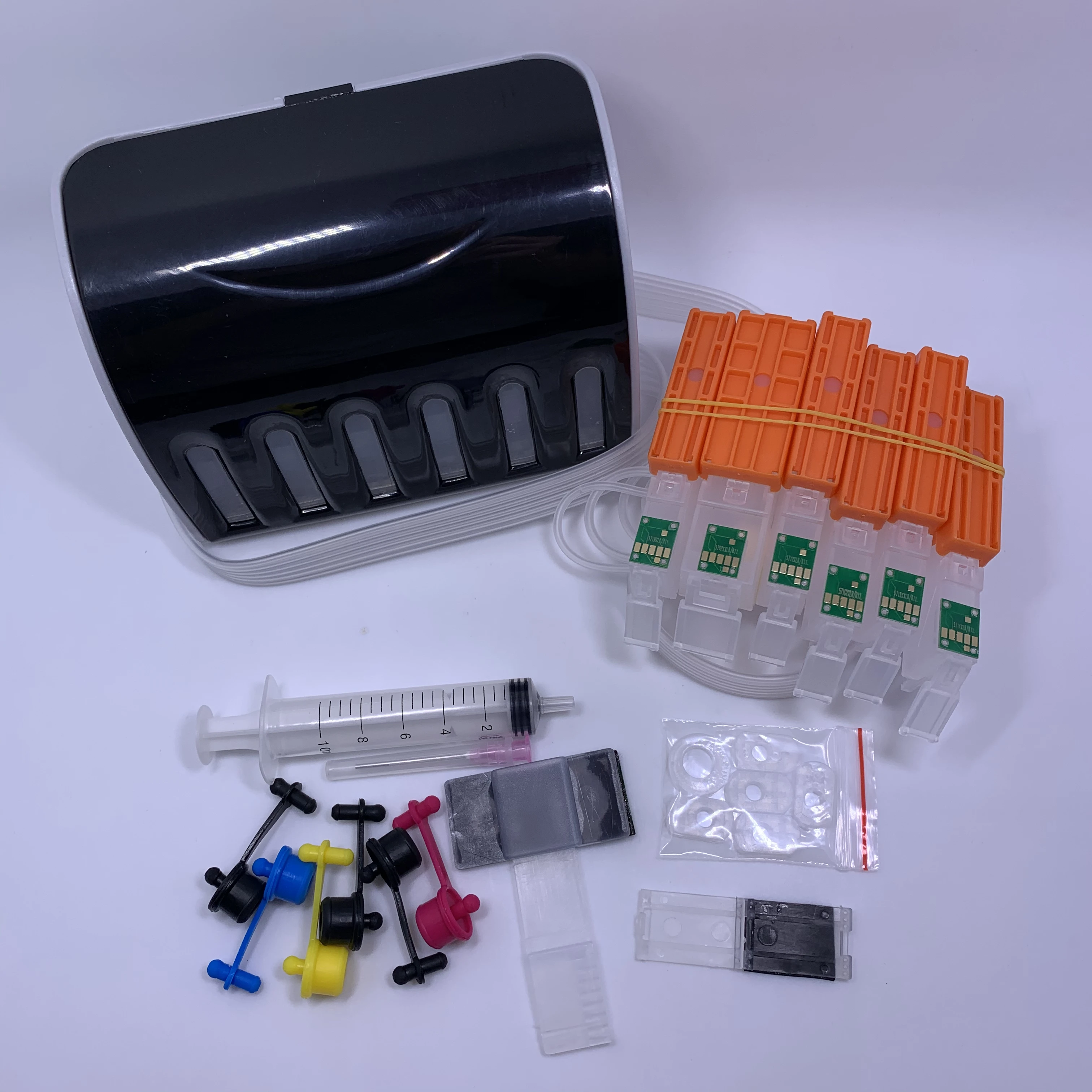 YOTAT 6 видов цветов СНПЧ картридж PGI570 PGI-570 CLI-571 для Canon PIXMA MG7750 MG7751 MG7752 MG7753 TS9055 TS9050 TS8050 TS8051