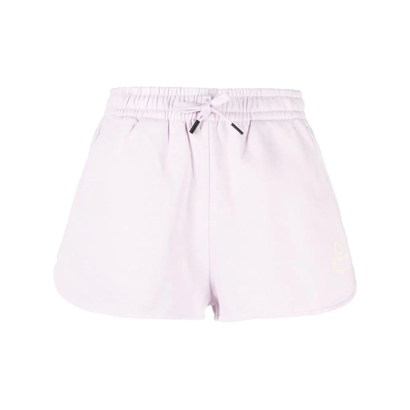 

Women's Shorts Embroidery Logo Elastic Waist Loose Lace-up Casual 2021 Summer Sweatpants