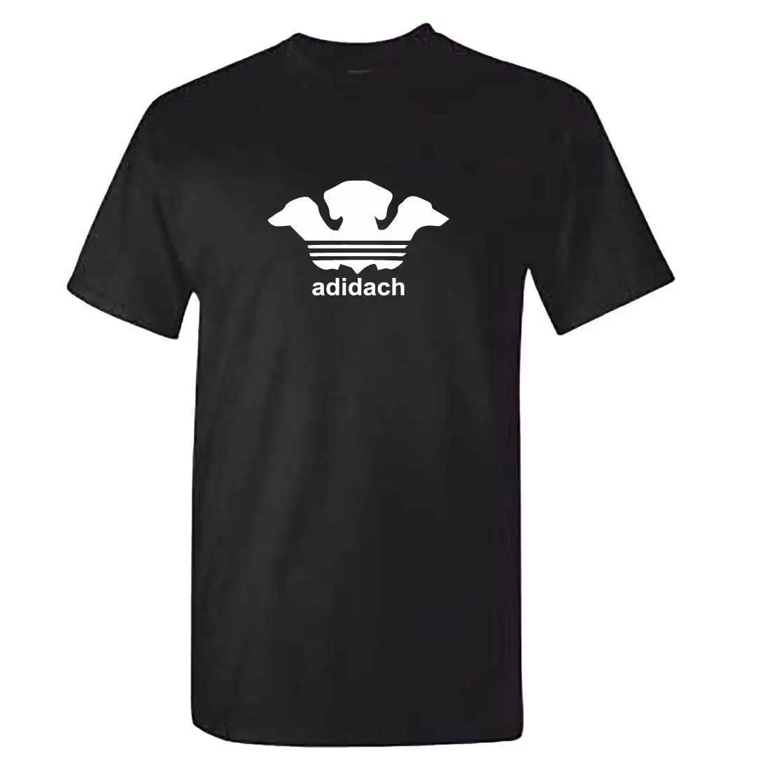 Футболка такса унисекс адидач забавная футболка с изображением колбасы и собаки