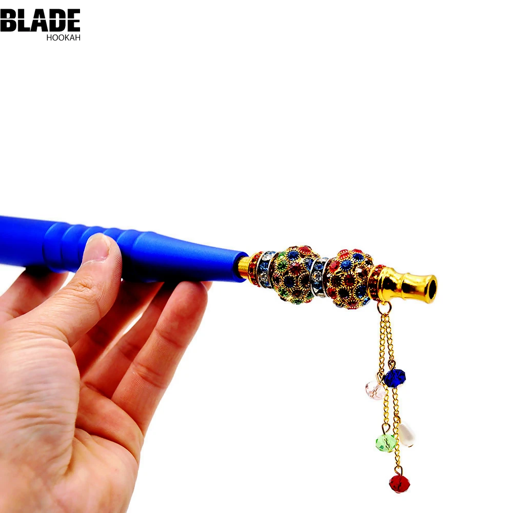 Лезвие для кальяна ручной работы ювелирные изделия с инкрустацией мундштук