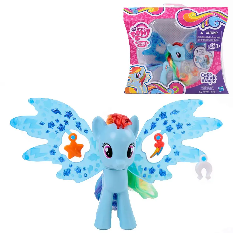 My Little Pony Friendship is Magic Cute Series Pony Dolls PVC Action Figure Girls Play House Gift Toy