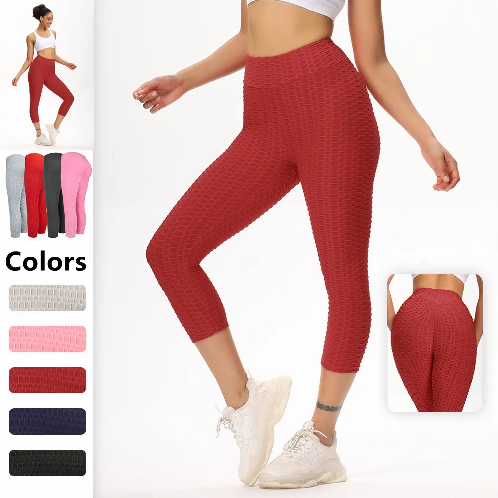 

Леггинсы женские спортивные с высокой талией, пуш-ап, с эффектом пуш-ап