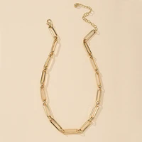 ins new gold chain minimalist minimalism choker necklace korean fashion chic party jewelry necklaces