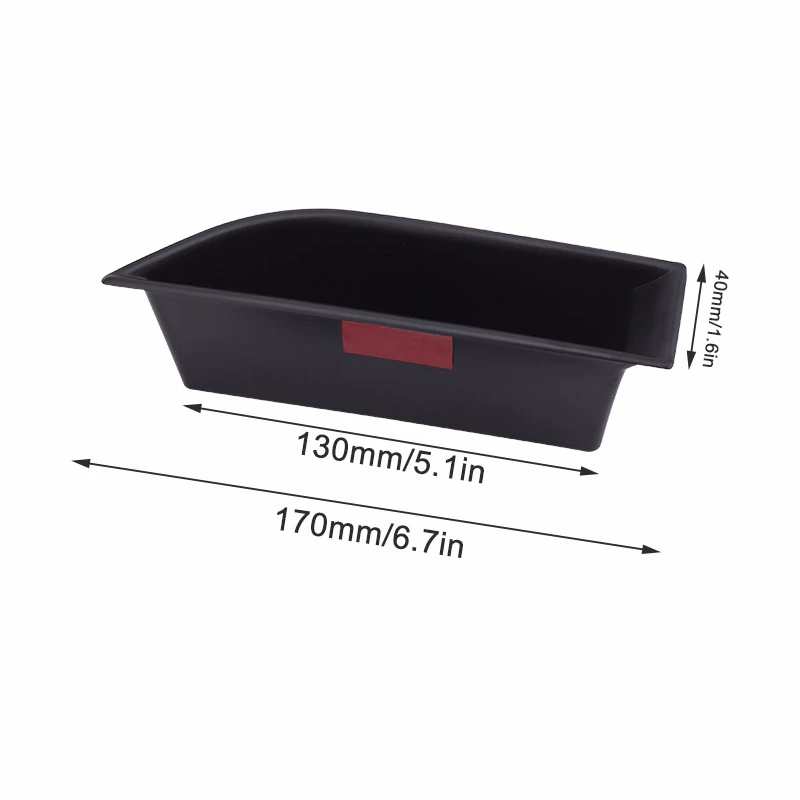 Коробка для хранения передней двери автомобиля SPEEDWOW левая и правая ручки