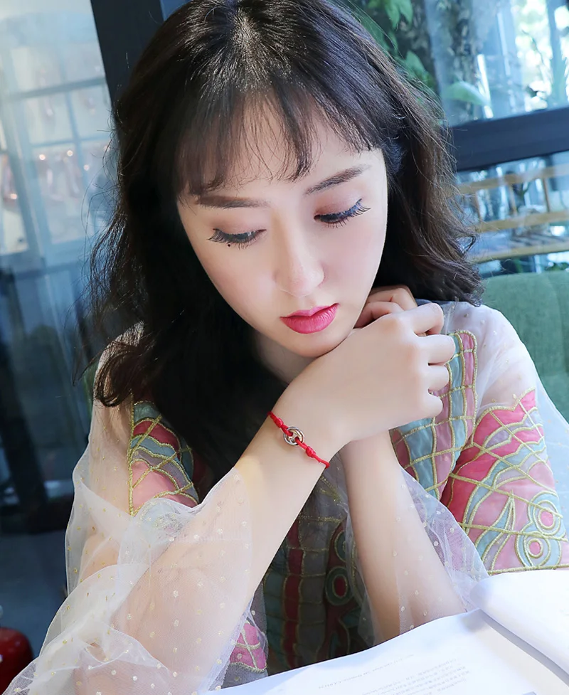 

Classic 13 Style Adjustable Wax Rope Charms 3 Colors 3 Steel Circles Cluster Bracelet Bracelets For Men Women Fine Jewelry