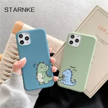 Couples Cartoon Dinosaur Case For Huawei Honor 8A 8X 8S 8 9 10 20 Lite 9X 20S Russia 7A 30 Pro Plus 10i 20i Silicone Cover