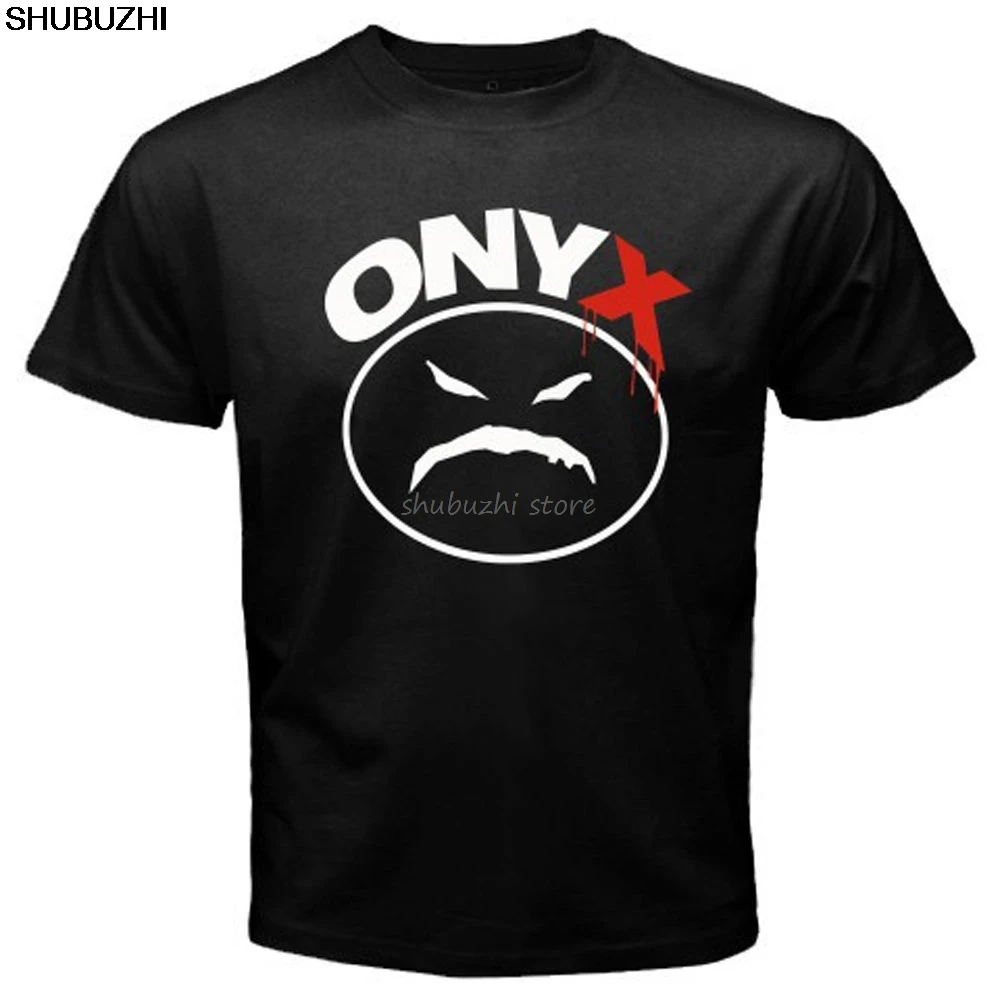 Новинка, Мужская черная футболка с изображением оникса Bacdafucup, рэпа, хип-хоп музыки, размеры от S до 3XL, футболка с рисунком, Мужская футболка унисекс, новая модная футболка sbz1403