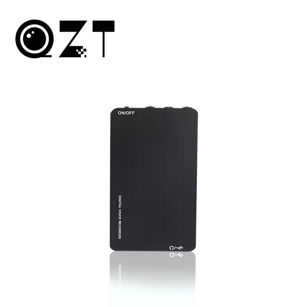 Прямоугольный Цифровой диктофон QZT мини-диктофон с голосовой активацией