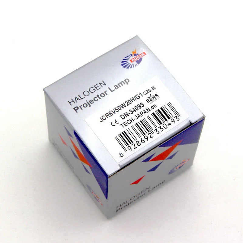 DONAR DN-30493 JCR 6V 50W JCR6V50W20H/G1 6V50W 6V50W20H фото оптического проектор галогенные Светильник