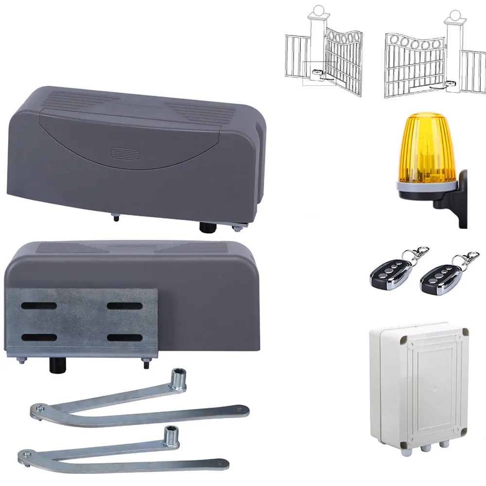 Автоматический Открыватель поворотных ворот с шарнирным соединением для