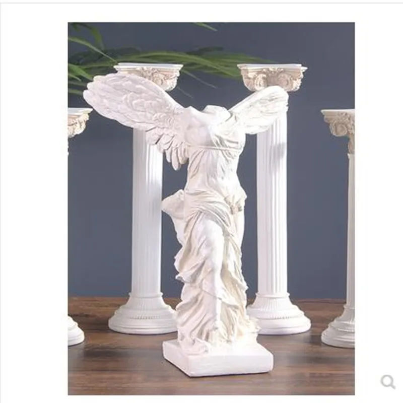 

European retro Roman column model crafts, creative home accessories, resin furnishings, shooting props
