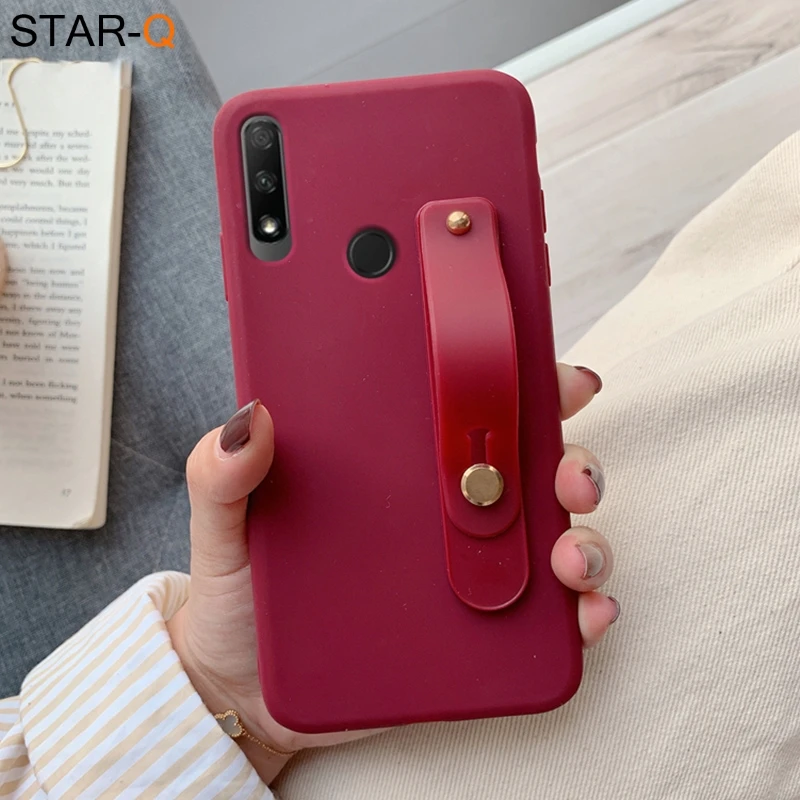 Силиконовый чехол на запястье для телефона huawei honor 9x pro мягкий накладка премиум