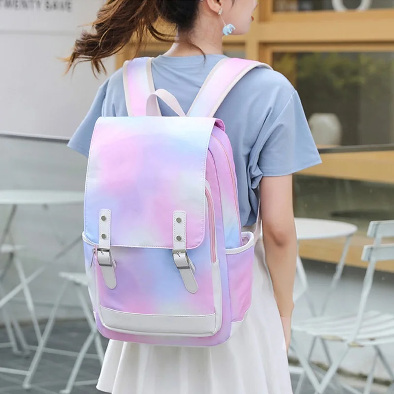 2021 искусственные нейлоновые горячая Распродажа школьные сумки для девочек-подростков, рюкзаки для путешествий, водонепроницаемые