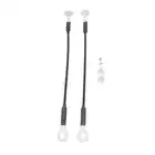 2 шт. кабели для задних ворот 38534 автомобильные Внешние аксессуары для Chevy S10 пикап 1994 1995 1996 1997 1998 1999 2000-2003