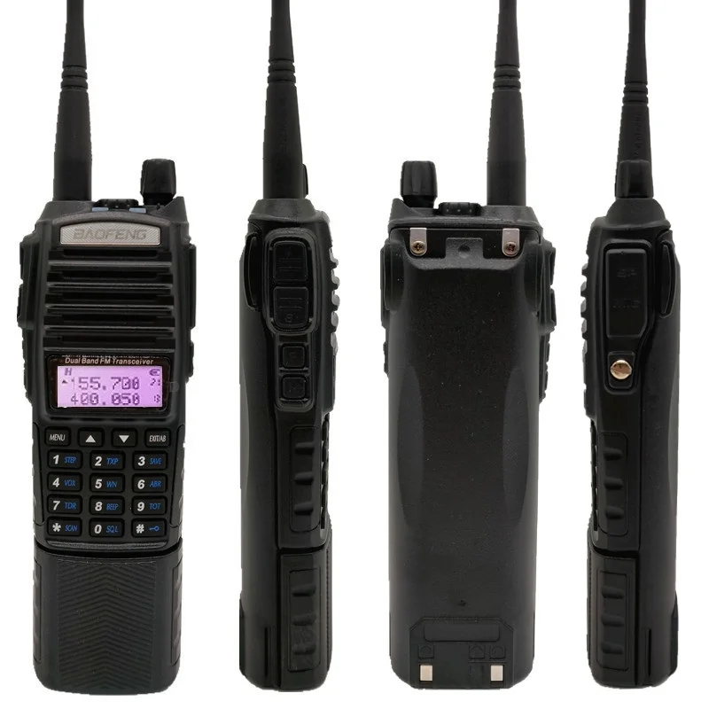 Портативная рация BAOFENG UV-82 8 Вт 10 км двухдиапазонный FM-трансивер VHF UHF CB