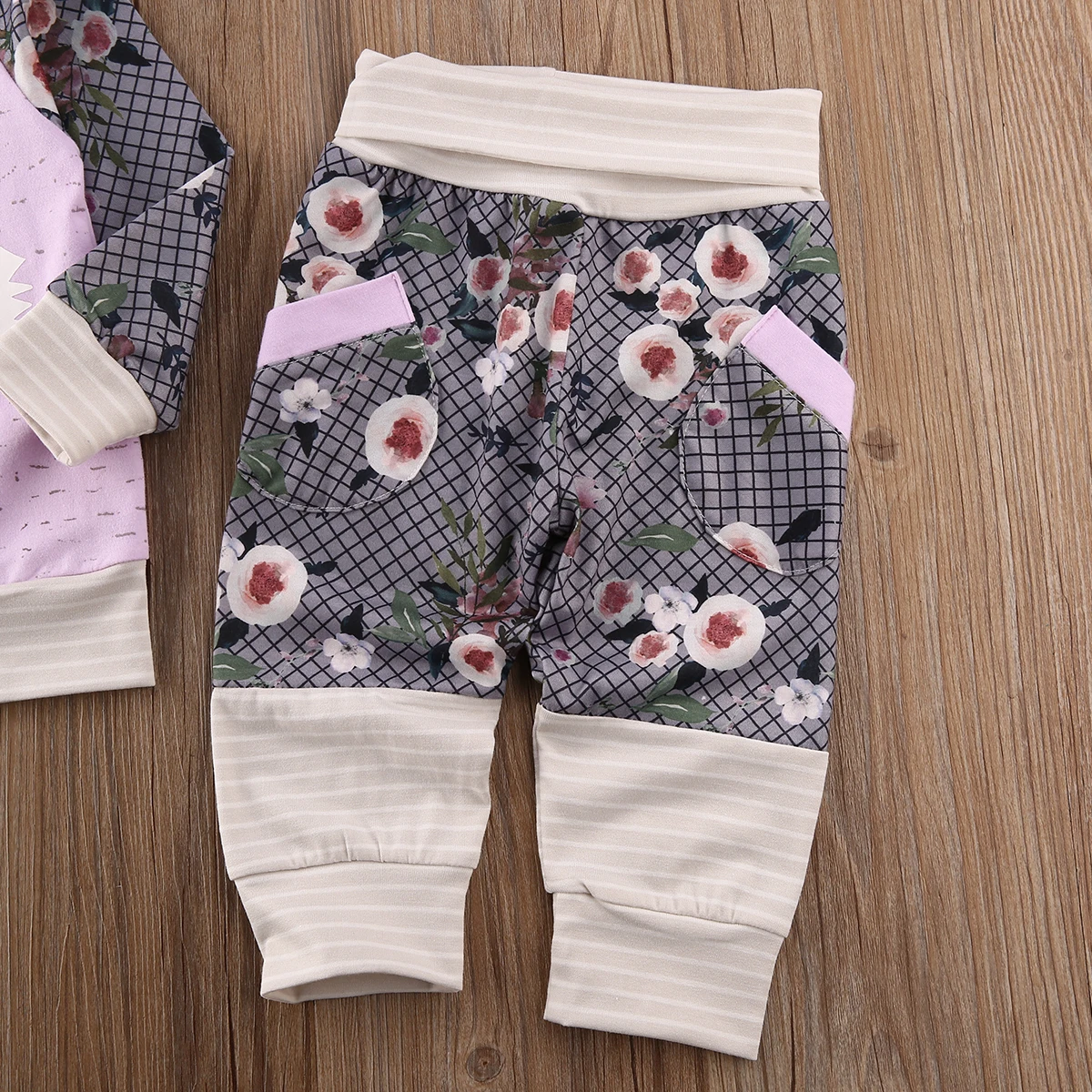 Комплект одежды для маленьких мальчиков и девочек кофта с длинным рукавом