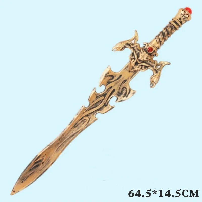Европейский самурайский Косплей меч 50 см имитация меча игрушечное оружие