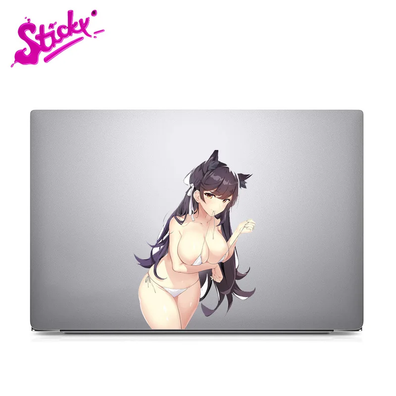 Клейкая Сексуальная японская аниме красота кошачьи уши Автомобильная Наклейка